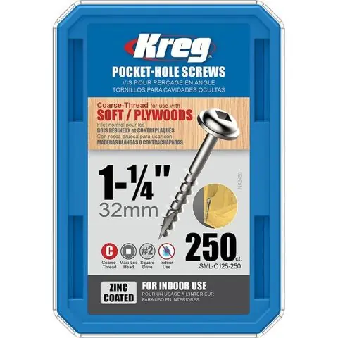 Kreg SML-C125-250 Skruv Snabb leverans